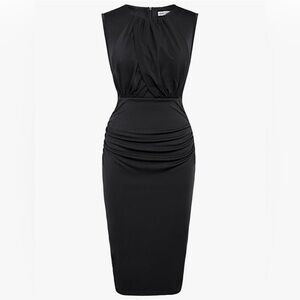 Grace Karin Black Backless Dress